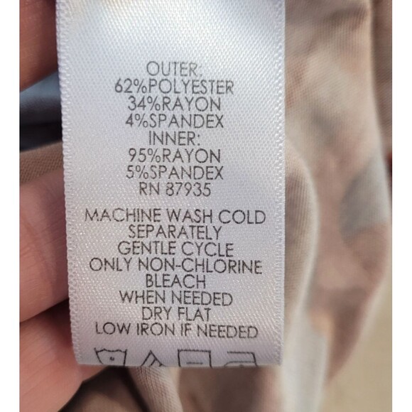 Lot Of 3 LOGO by Lori Goldstein Size S Sleeveless Tunic Tops Camo Animal Print - Picture 4 of 13